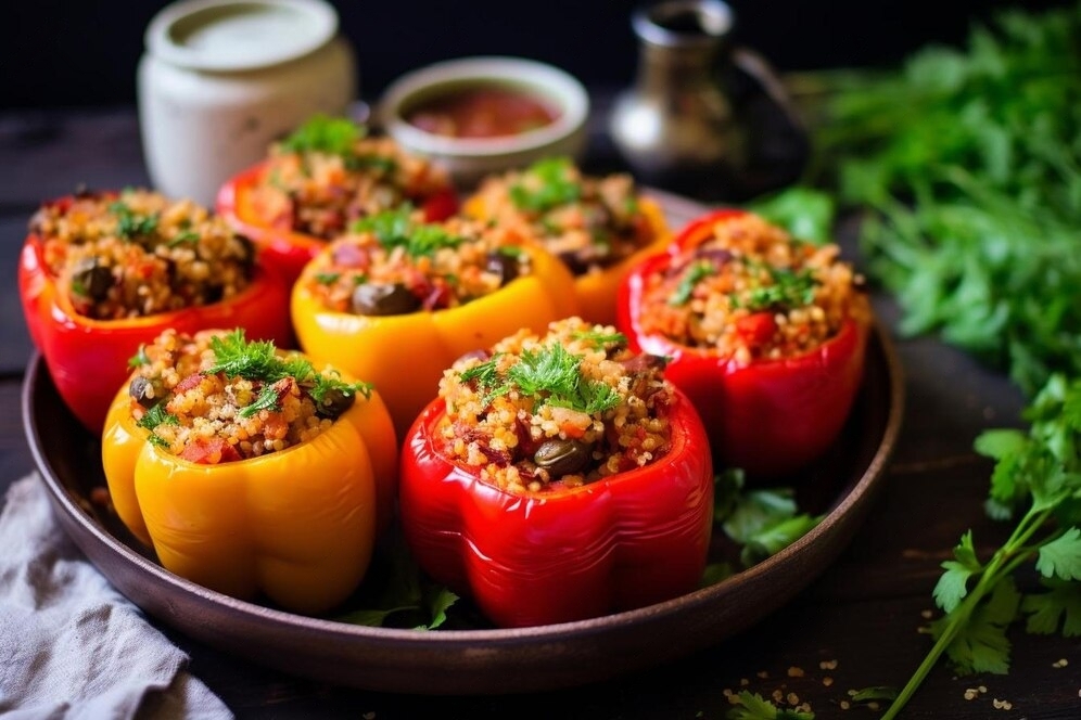 Vegetarian Stuffed Peppers