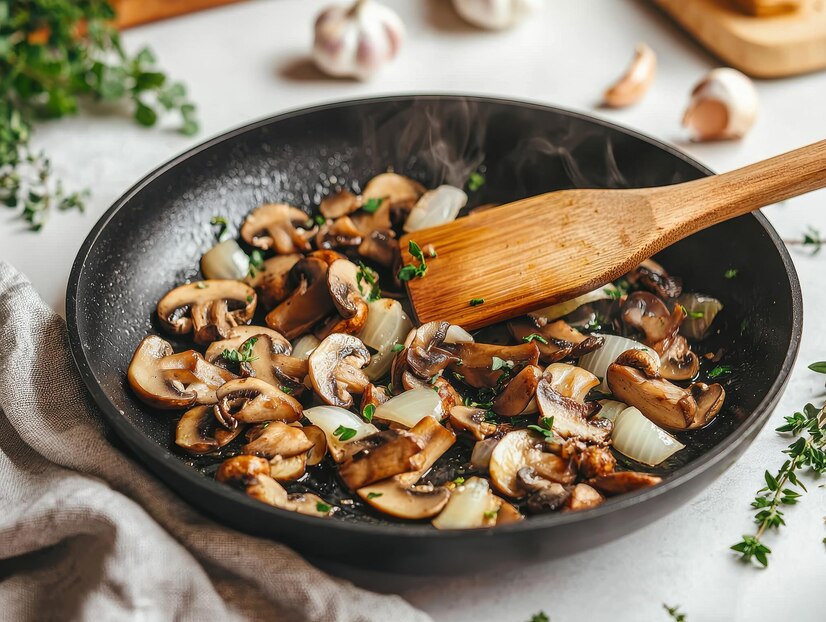 How To Make Savory Onion Garlic Mushroom Sauté In Just 20 Min